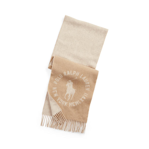 Big Pony Wool-Blend Scarf Polo Ralph Lauren 1