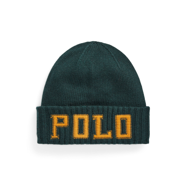 Logo-Applique Beanie Polo Ralph Lauren 1