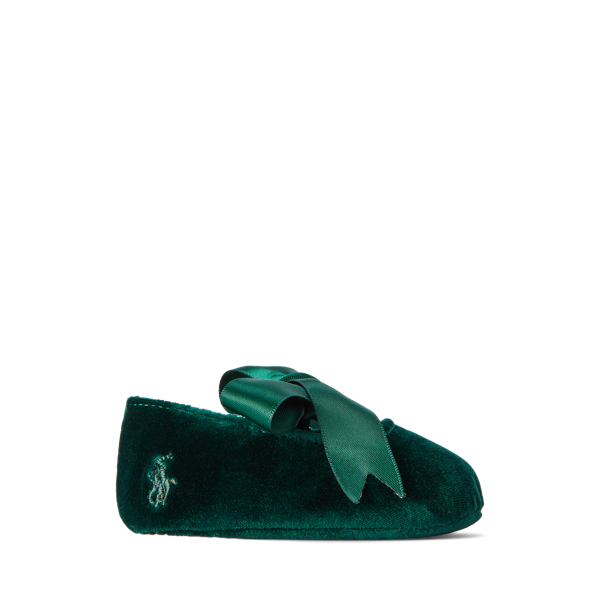 Zapatilla de casa Briley de terciopelo