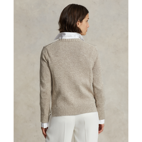 Mushroom Multi Polo Bear Cotton-Blend Jumper Polo Ralph Lauren 5