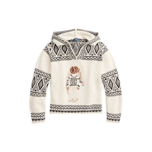 Polo Ralph hotsell Lauren bear hooded sweater