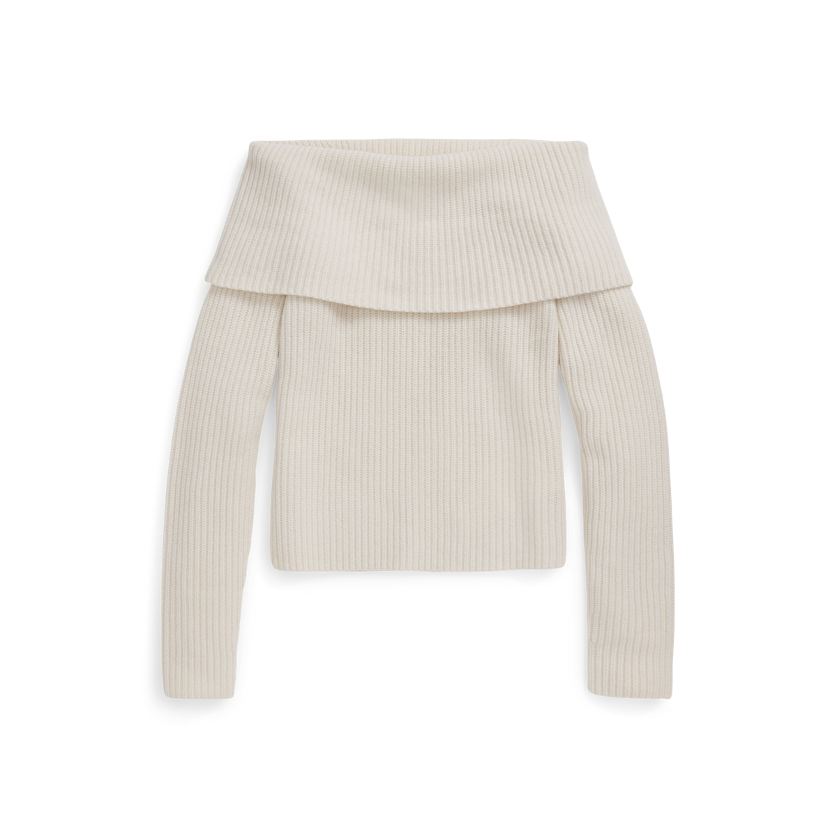 Off shoulder cashmere jumper best sale