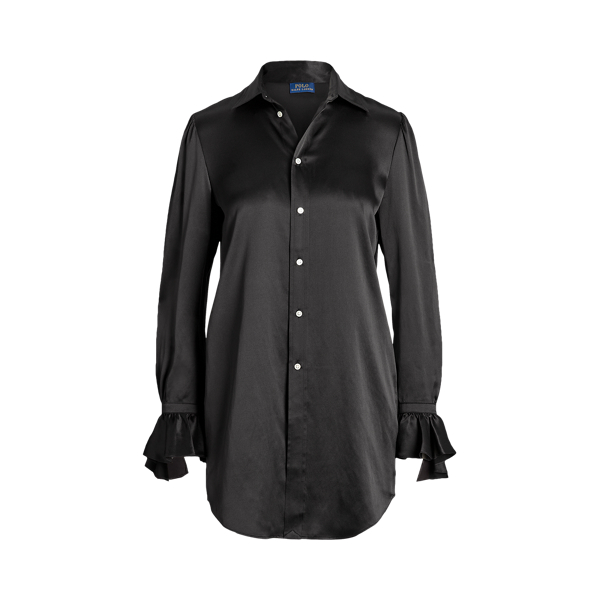 Seidenhemd mit R&uuml;schenmanschetten Polo Ralph Lauren in 1