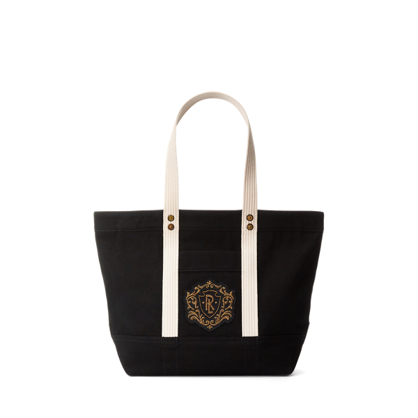 Bullion-Crest Canvas Tote Bag