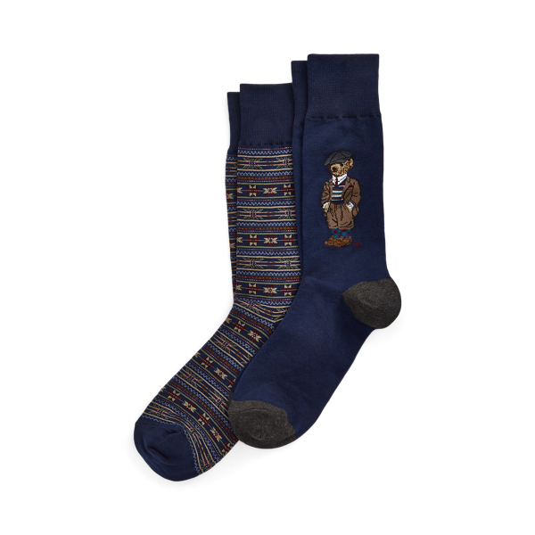Polo Bear Trouser Sock 2-Pack