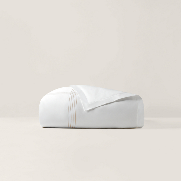 Ralph Lauren Home オーガニック コットン サティーン ハンカチーフ デュベ コースタル サンド 2