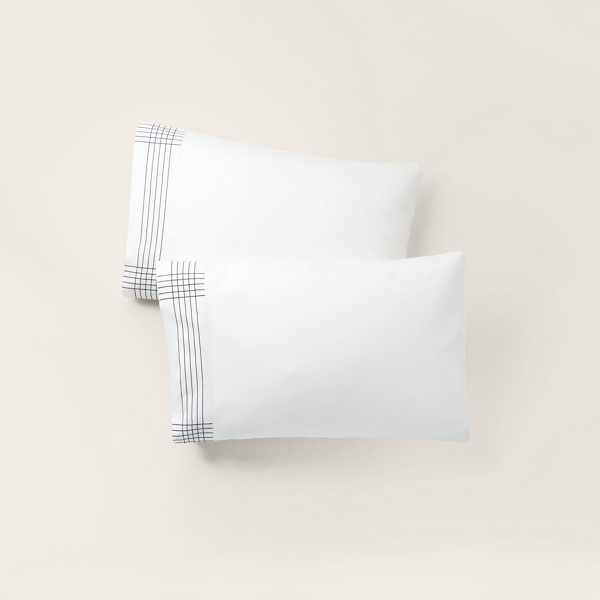 定価¥15400 2枚ラルフローレン オーガニックコットン 枕カバー RALPH LAUREN HOME（ラルフローレンホーム） オーガニック