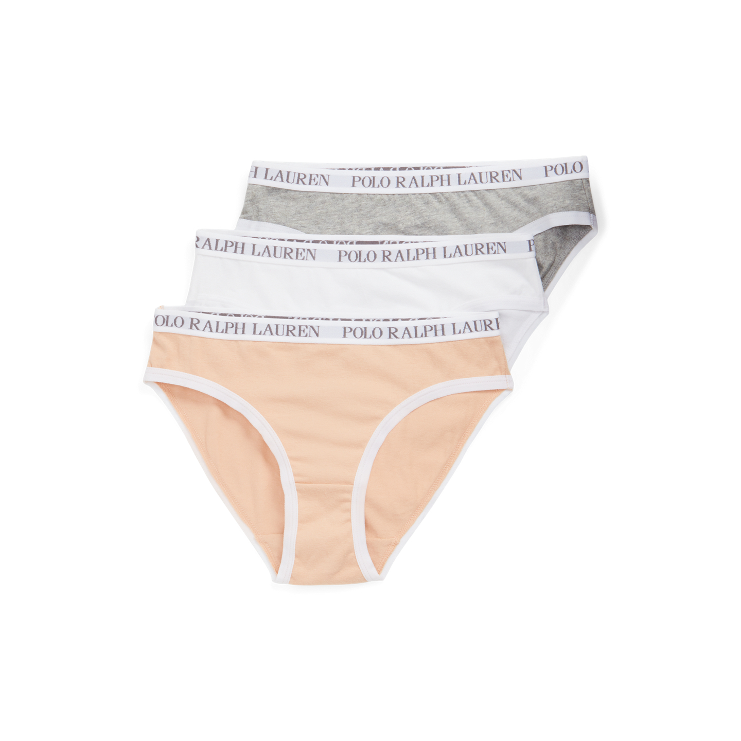 Купальник для детей, крой бикини, джерси, стрейч, 3 шт. — Ralph Lauren, цвет: Светлый кремовый — фото 1