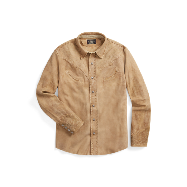 Sheepskin Western Shirt RRL 1