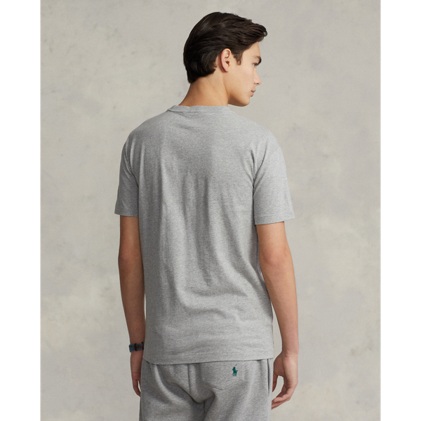 Andover Heather Custom Slim Fit Logo Jersey T-Shirt Polo Ralph Lauren 4