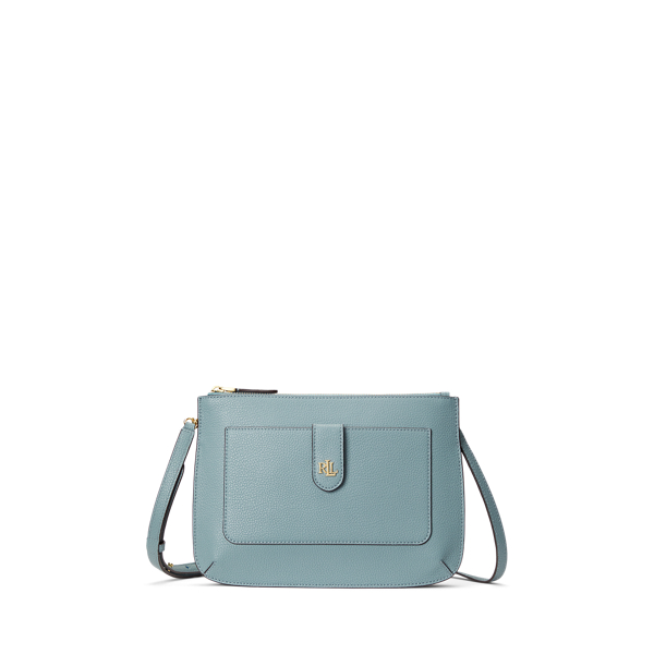 Pebbled Leather Medium Jamey Crossbody Lauren 1