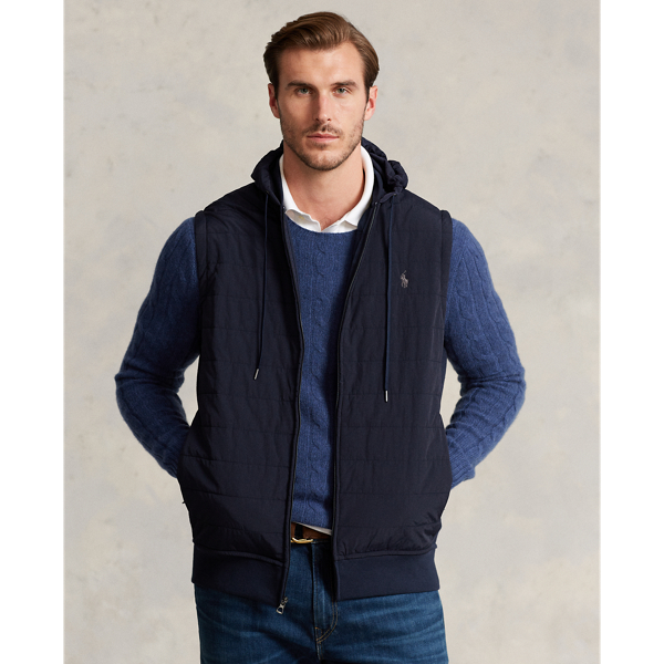 Ralph lauren hooded vest best sale