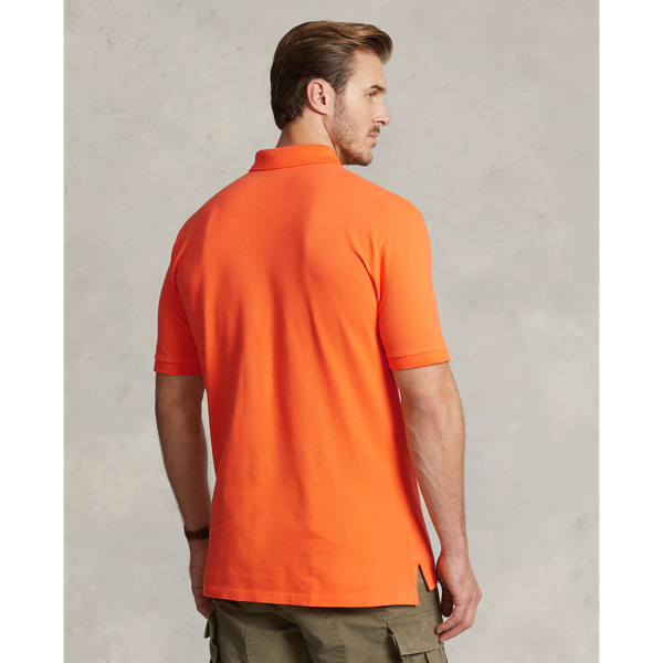 Das legend&auml;re Piqu&eacute;-Poloshirt Big & Tall in Orange 5