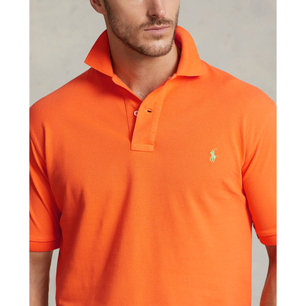 Das legend&auml;re Piqu&eacute;-Poloshirt Big & Tall in Orange 6