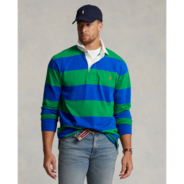 Sapphire Star/Green The Iconic Rugby Shirt Big & Tall 1