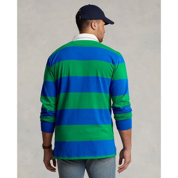 Sapphire Star/Green The Iconic Rugby Shirt Big & Tall 4