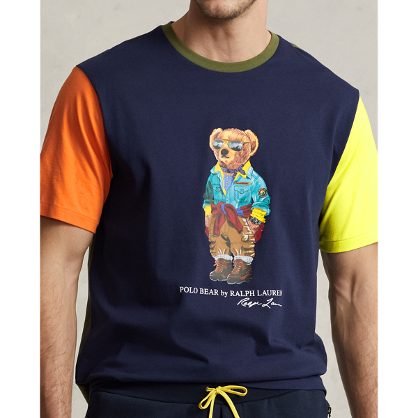 Polo Bear Color-Blocked Jersey T-Shirt