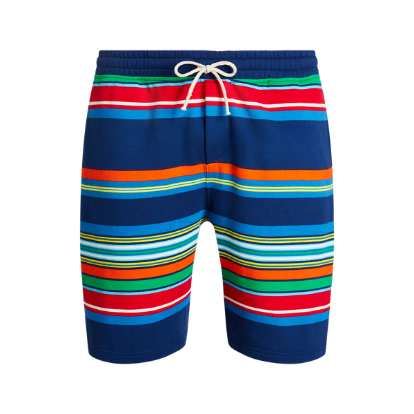 Dark Cobalt/Stripe Striped Fleece Short Big & Tall 2