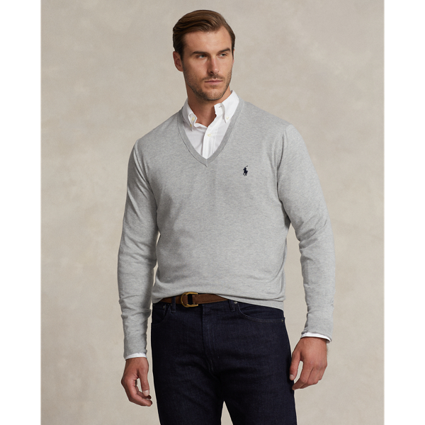 Men s V Neck Sweaters Ralph Lauren