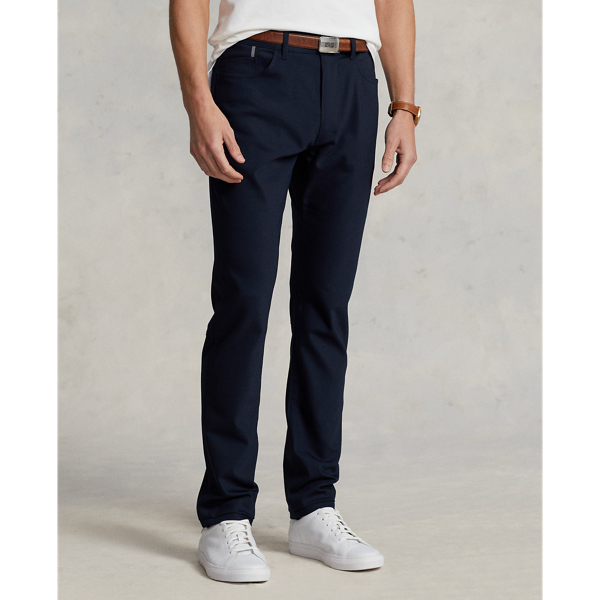 Collection Navy Stretch Slim Fit Dobby Pant Polo Ralph Lauren 4