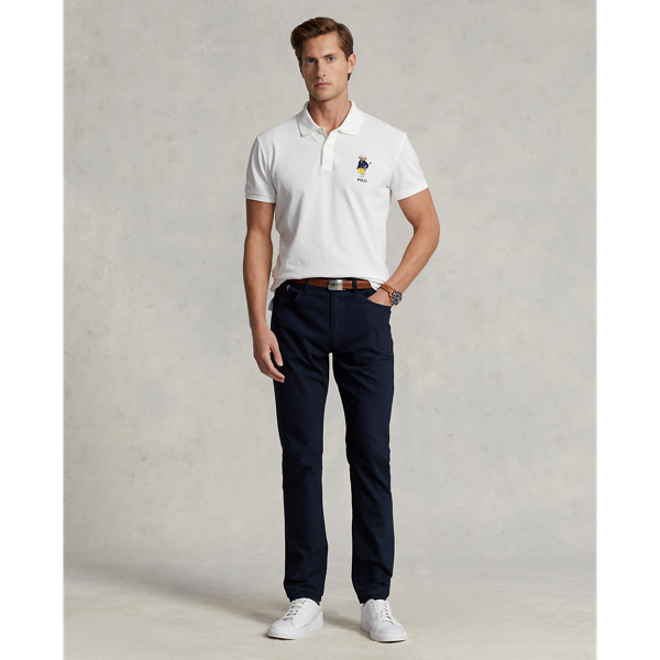 Collection Navy Stretch Slim Fit Dobby Pant Polo Ralph Lauren 1