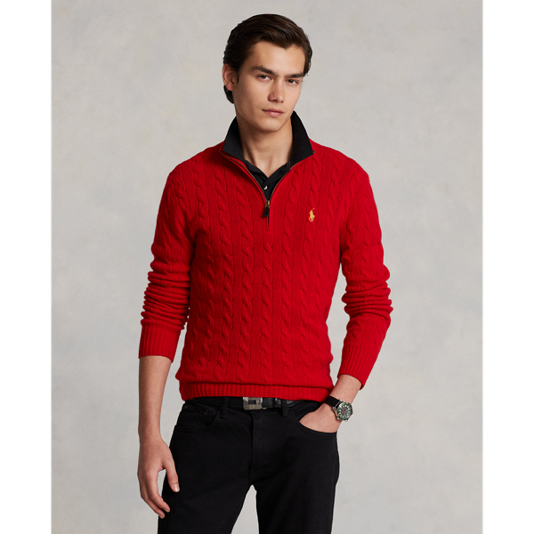 RL 2000 Red Lunar New Year Wool-Cashmere Sweater Polo Ralph Lauren 1