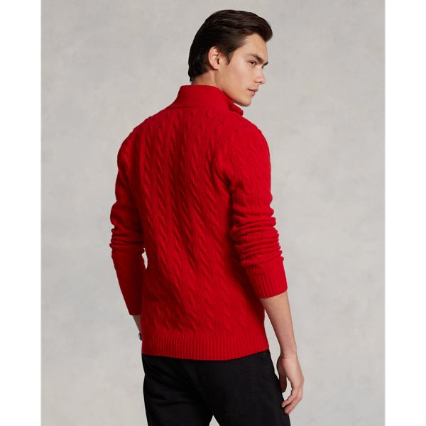 RL 2000 Red Lunar New Year Wool-Cashmere Sweater Polo Ralph Lauren 5