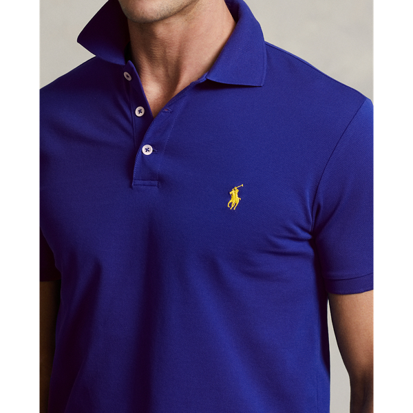 Heritage Royal Slim Fit Stretch Mesh Polo Shirt Polo Ralph Lauren 6
