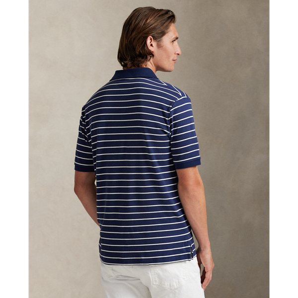 Refined Navy/White Classic Fit Soft Cotton Polo Shirt Polo Ralph Lauren 5