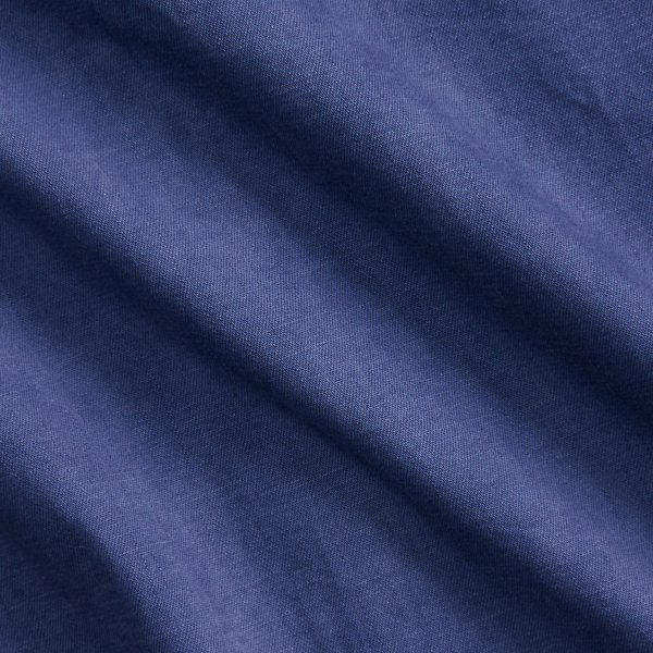 Light Navy Garment-Dyed Denim Western Shirt Polo Ralph Lauren 8