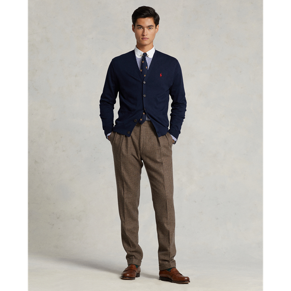 Cotton V-Neck Cardigan | Ralph Lauren