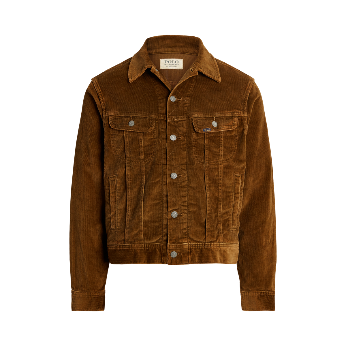 Brown cord trucker jacket hotsell