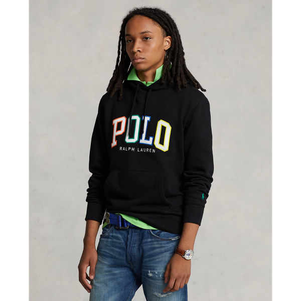 Polo Black The RL Fleece Logo Hoodie Polo Ralph Lauren 1
