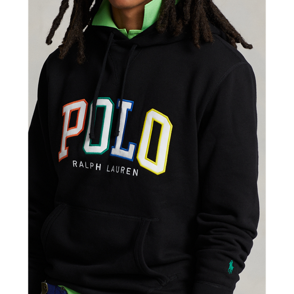 Polo Black The RL Fleece Logo Hoodie Polo Ralph Lauren 6