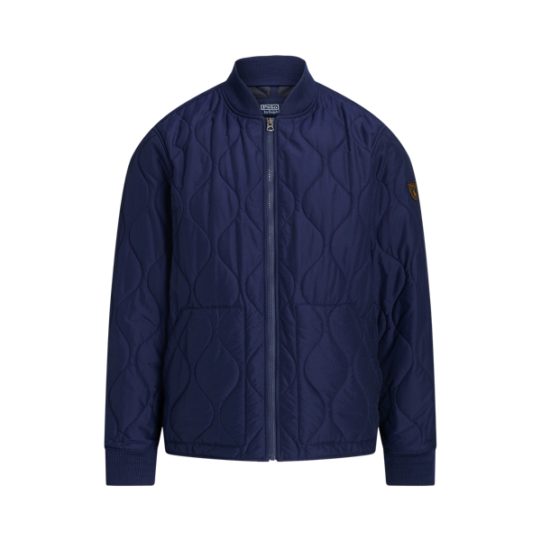 Quilted Bomber Jacket