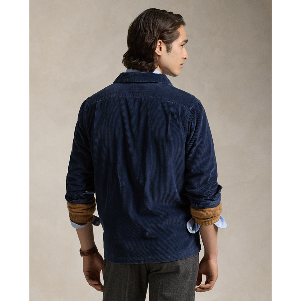 Classic Fit Corduroy Camp Shirt