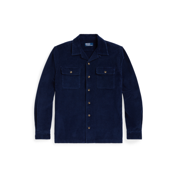 Classic Fit Corduroy Camp Shirt