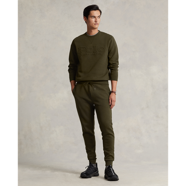 Logo-Embossed Double-Knit Sweatshirt | Ralph Lauren