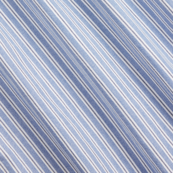 Blue Multi/White Classic Fit Striped Oxford Shirt Polo Ralph Lauren 7