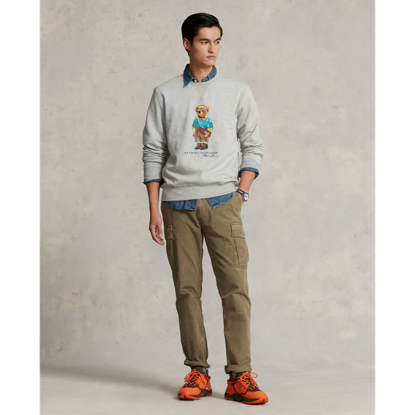 Andover Heather Polo Bear Fleece Sweatshirt Polo Ralph Lauren 4