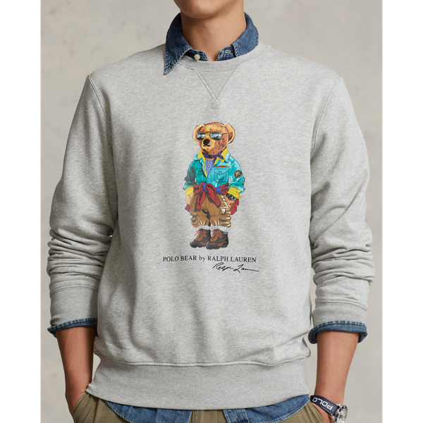 Andover Heather Polo Bear Fleece Sweatshirt Polo Ralph Lauren 6