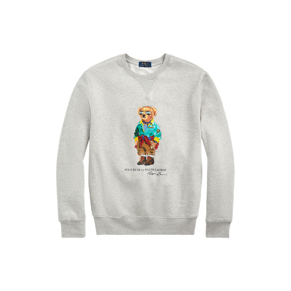 Andover Heather Polo Bear Fleece Sweatshirt Polo Ralph Lauren 2