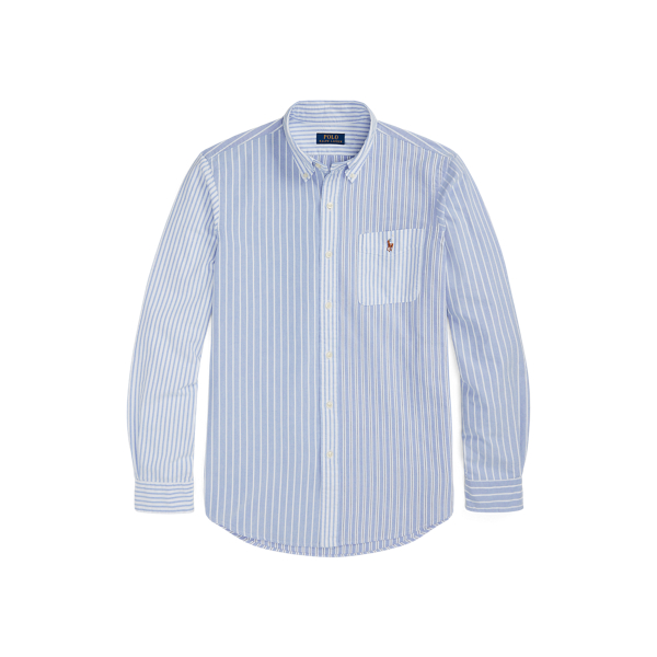 Blue Funshirt Classic Fit Striped Oxford Fun Shirt Polo Ralph Lauren 2