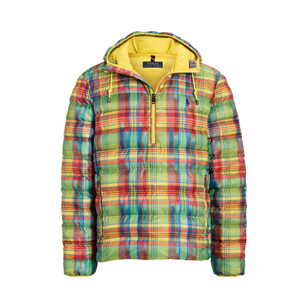 Plaid Packable Water-Repellent Jacket Polo Ralph Lauren 1