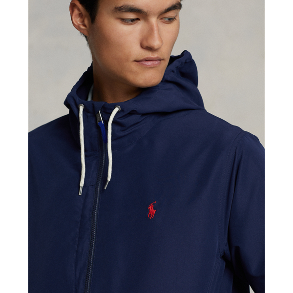 Newport Navy Packable Water-Repellent Hooded Jacket Polo Ralph Lauren 6