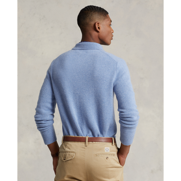 Cashmere Polo-Collar Sweater | Ralph Lauren