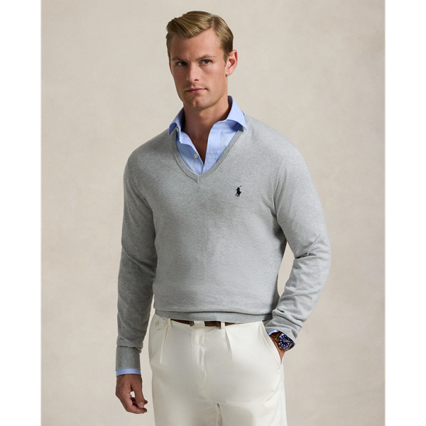 Ralph lauren men's v neck on sale