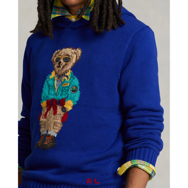 Kapuzenpullover mit Polo Bear Polo Ralph Lauren in City-Royal 6