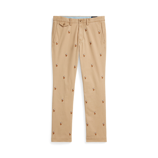 Stretch Slim Fit Polo Pony Chino Pant | Ralph Lauren
