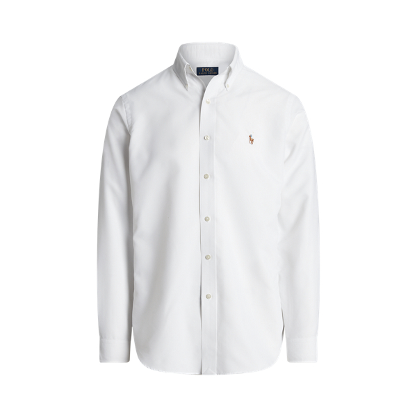 Ralph lauren women's white oxford shirt on sale